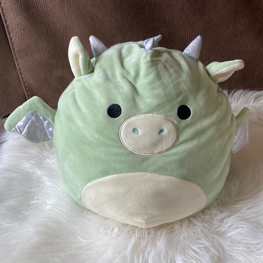Squishmallow RARE Drew The Dragon Series 1 Soft Plush 12” Kellytoy Collectible